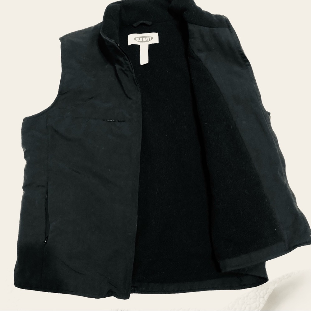 Old navy All black womens XL sleeveless vest